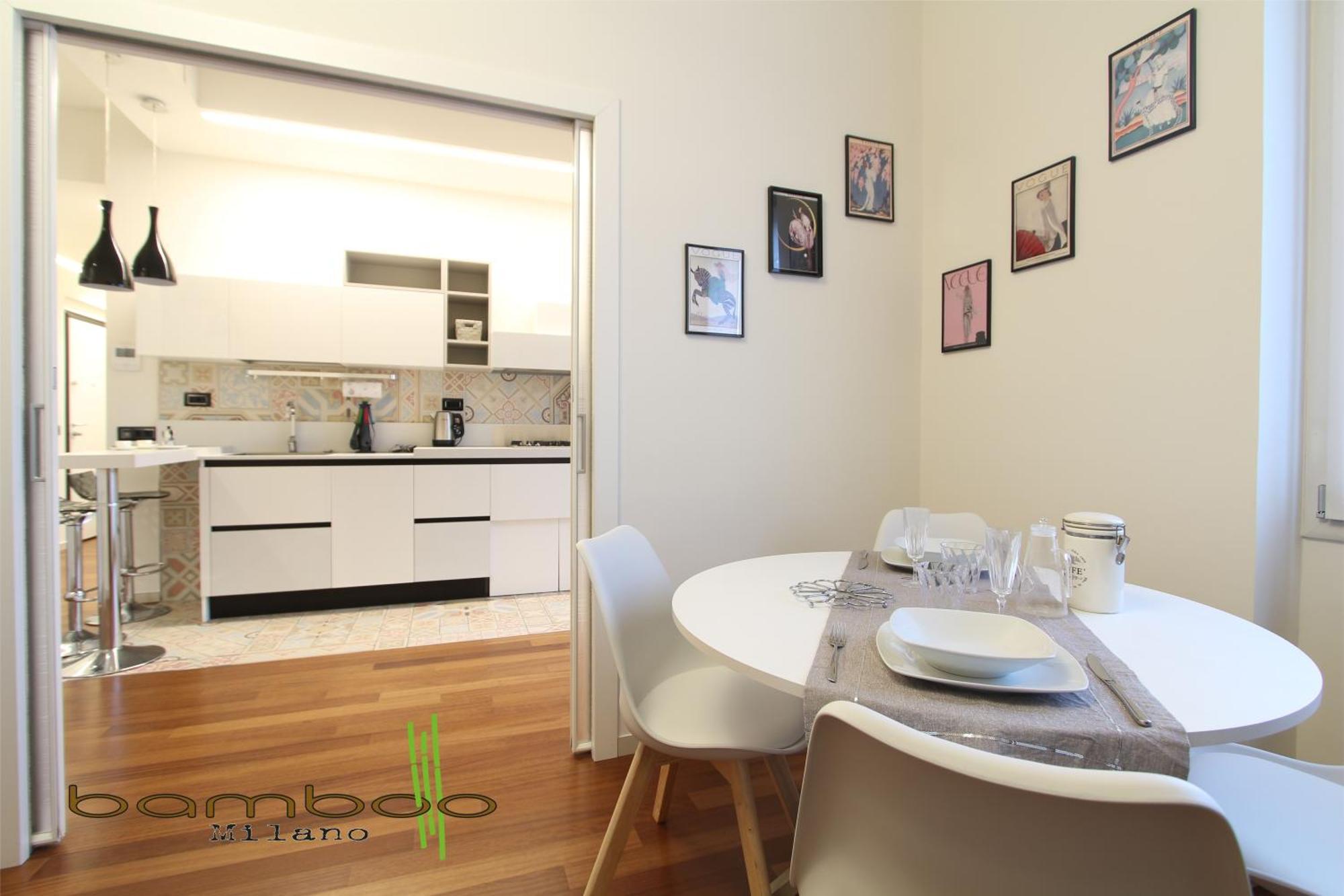 Bamboo Milano Friuli Apartment Bagian luar foto