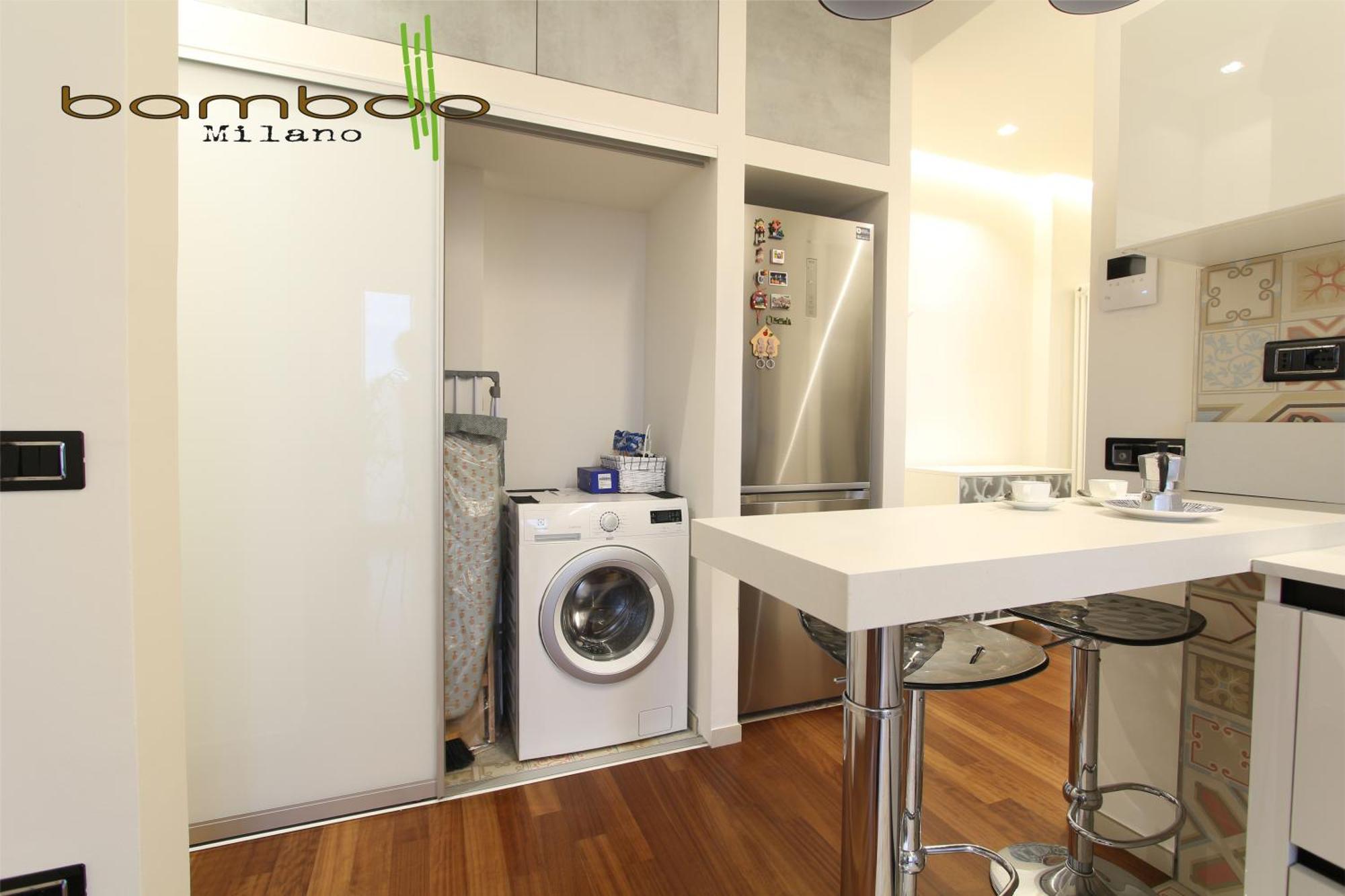 Bamboo Milano Friuli Apartment Bagian luar foto